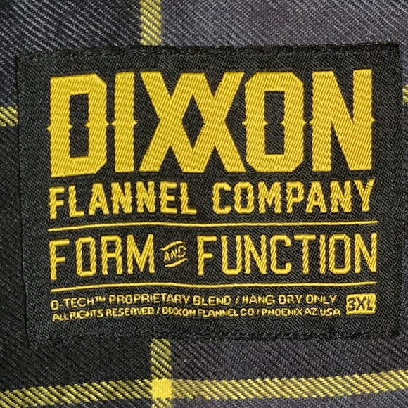 DIXXON The SWARM Flannel Shirt - Men's 3XL - OG 2018 Pre-Pleat RARE - Picture 3 of 6